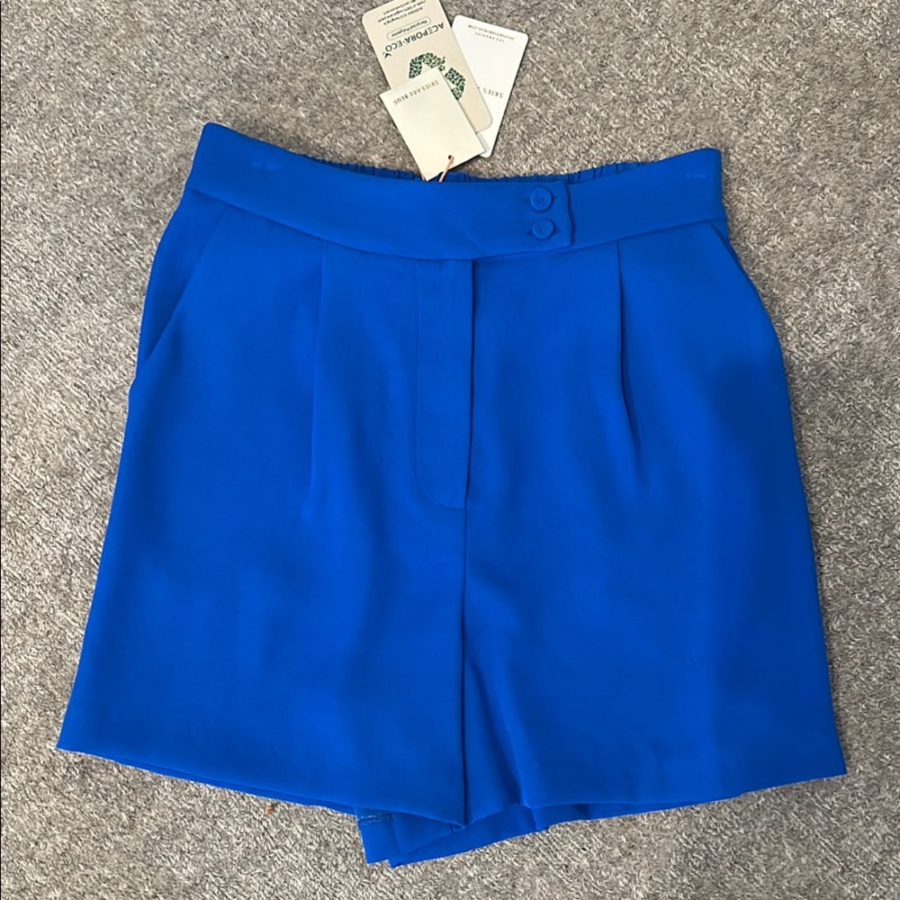 NWT Skies are Blue Blue Women's Shorts SZ: XS